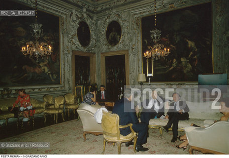 Caption: Caption: Nome: ..FESTA MERIAN..Descrizione: ..PALAZZO PISANI..Credit: ..Graziano Arici/Rosebud2 .Costo: ..A..Nazione: ..ITALIA..Città: ....Data: ..1984