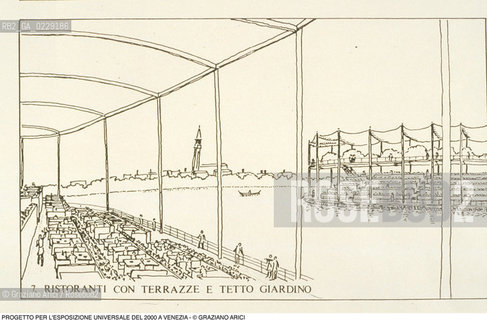 Caption: Caption: Nome: ..NO EXPO..Descrizione: ..PROGETTO PER LESPOSIZIONE UNIVERSALE DEL 2000 A VENEZIA ..Credit: ..Graziano Arici/Rosebud2 .Costo: ....Nazione: ..ITALIA..Città: ....Data: ..1989..