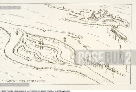 Caption: Caption: Nome: ..NO EXPO..Descrizione: ..PROGETTO PER LESPOSIZIONE UNIVERSALE DEL 2000 A VENEZIA ..Credit: ..Graziano Arici/Rosebud2 .Costo: ....Nazione: ..ITALIA..Città: ....Data: ..1989..