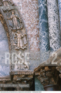 Nome: ..BASILICA DI SAN MARCO ..Descrizione: ..RESTAURO DELLA FACCIATA  ..Credit: ..Graziano Arici/Rosebud2 .Costo: ....Nazione: ..ITALIA..Città: ..VENEZIA..Data: ..199O....