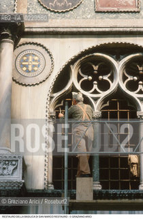 Nome: ..RESTAURO ..Descrizione: ..BASILICA DI SAN MARCO RESTAURO..Credit: ..Graziano Arici/Rosebud2 .Costo: ....Nazione: ..ITALIA..Città: ..VENEZIA..Data: ..199O....