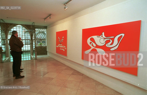 Caption: Localizzazione:..VENEZIA / S.MARCO..Oggetto:..Soggetto:..GALLERIA DARTE AL CAPRICORNO / ARTE CONTEMPORANEA..Cronologia: ..XX SECOLO..Definizione Culturale:..   Autore: ..   Stile:..   Editori/Stampatori:..   Committenza:..Materia e Tecnica:..Collocazione:..Note:..ARTE..Riproduzione Fotografica:..Graziano Arici/Rosebud2 .Copyright:..Graziano Arici/Rosebud2 .Data:..2001..Costo:..A