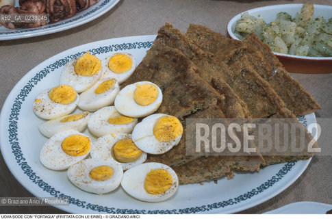 Nome: ..UOVA SODE CON FORTAGIA (FRITTATA CON LE ERBE)..Descrizione: ..GASTRONOMIA CIBO  /..Credit: ..Graziano Arici/Rosebud2/..Costo: ..A..Nazione: ....Città: ....Data: ..2000