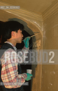 Nome: ..RESTAURO DEL TEATRO MALIBRAN..Descrizione: ..SALA AFFRESCHI E DECORAZIONI A STUCCO..Credit: ..Graziano Arici/Rosebud2 .Costo: ..A..Nazione: ....Città: ..VENEZIA..VENICE..Data: ..24/04/01