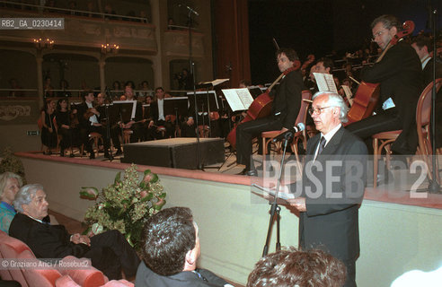 VENEZIA - 23/05/01 - INAUGURAZIONE DEL TEATRO MALIBRAN: IL SINDACO PAOLO COSTA  - ©Graziano Arici/Rosebud2
