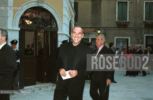 VENEZIA - 23/05/01 - INAUGURAZIONE DEL TEATRO MALIBRAN: DIEGO DELLA PALMA - ©Graziano Arici/Rosebud2