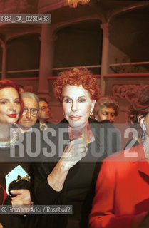 VENEZIA - 23/05/01 - INAUGURAZIONE DEL TEATRO MALIBRAN: ORNELLA VANONI - ©Graziano Arici/Rosebud2