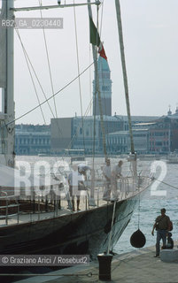 Caption: Localizzazione:..VENEZIA / CASTELLO..Oggetto:..Soggetto:..YACHT / RIVA SETTE MARTIRI / NAVE / BARCA A VELA..Cronologia: ....Definizione Culturale:..   Autore: ..   Stile:..   Editori/Stampatori:..   Committenza:..Materia e Tecnica:..Collocazione:..Note:..BARCHE E CANALI..Riproduzione Fotografica:..Graziano Arici/Rosebud2 .Copyright:..Graziano Arici/Rosebud2 .Data:..2001..Costo:..A