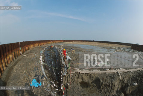 Nome:..BARENA SITO DI SAN MARCO IN BOCCALAMA....Localizzazione:..VENEZIA /  LAGUNA SUD..VENICE /  THE SOUTH LAGOON..Soggetto:..RICERCHE SUBACQUEEE / IDRA / CONSORZIO VENEZIA NUOVA / LAVORI DI RILEVAZIONE E MESSA IN ASCIUTTO DELLAREA DELLANTICA ISOLA E  DELLE DUE IMBARCAZIONI / GALEA / RASCONA / ARCHEOLOGIA ..Cronologia:..1300 / XIV SECOLO....Autore:......Stile:......Editori Stampatori:......Committenza:......Materia e Tecnica:......Collocazione:......Note:....Riproduzione Fotografica:..Graziano Arici/Rosebud2 ...Copyright:..Graziano Arici / rosebud2/....Data:..2001....Costo:..A....Key:..ISOLE ABBANDONATE..UNINHABITED ISLANDS