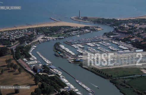 JESOLO : FOCE DEL SILE -  © 2002 Graziano Arici/Rosebud2 / FOTO AEREA /