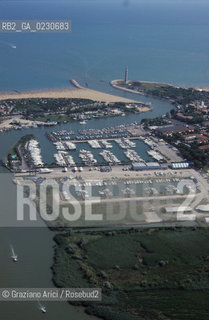 JESOLO : FOCE DEL SILE -  © 2002 Graziano Arici/Rosebud2 / FOTO AEREA /