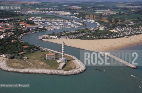 JESOLO : FOCE DEL SILE -  © 2002 Graziano Arici/Rosebud2 / FOTO AEREA /