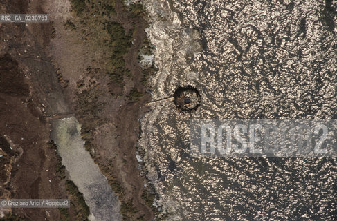 LAGUNA SUD - LAGUNA DEI SETTE MORTI   -  © 2002 Graziano Arici/Rosebud2 / FOTO AEREA / BARENA / CACCIA /BOTTE