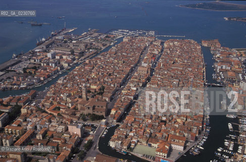 CHIOGGIA  -  © 2002 Graziano Arici/Rosebud2 / FOTO AEREA /