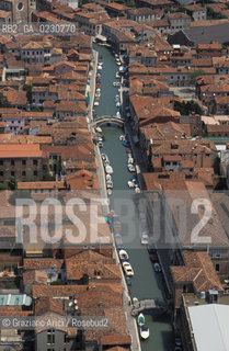 MURANO : RIO DEI VETRAI -  © 2002 Graziano Arici/Rosebud2 / FOTO AEREA /
