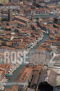 MURANO : RIO DEI VETRAI -  © 2002 Graziano Arici/Rosebud2 / FOTO AEREA /