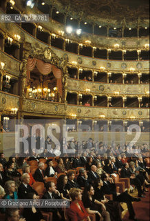 Nome: ..GRAN TEATRO LA FENICE..Descrizione: ..SALA / VENEZIA..Credit: ..Graziano Arici/Rosebud2/..Costo: ..A..Nazione: ..ITALIA..Città: ..VENEZIA..Data: ..1985 ca.