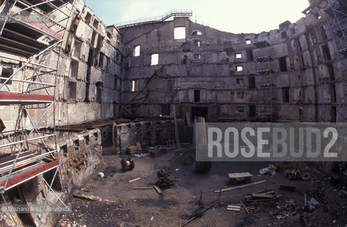 Nome: ..GRAN TEATRO LA FENICE..Descrizione: ..LA SALA DOPO LINCENDIO / VENEZIA..Credit: ..Graziano Arici/Rosebud2/..Costo: ..A..Nazione: ..ITALIA..Città: ..VENEZIA..Data: ..1996