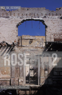 Nome: .GRAN TEATRO LA FENICE.Descrizione: .LA SALA DOPO LINCENDIO / VENEZIA.Credit: .Graziano Arici/Rosebud2/.Costo: .A.Nazione: .ITALIA.Città: .VENEZIA.Data: .1996