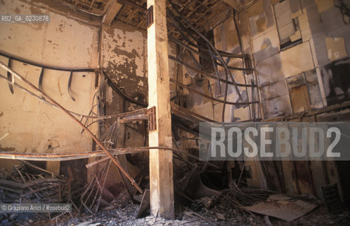 Nome: ..GRAN TEATRO LA FENICE..Descrizione: ..IL PALCOSCENICO DOPO LINCENDIO / VENEZIA..Credit: ..Graziano Arici/Rosebud2/..Costo: ..A..Nazione: ..ITALIA..Città: ..VENEZIA..Data: ..FEBBRAIO 1996