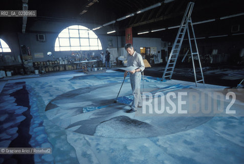 Nome: .GRAN TEATRO LA FENICE.Descrizione: .SALA SCENOGRAFIE  / VENEZIA.Credit: .Graziano Arici/Rosebud2/.Costo: .A.Nazione: .ITALIA.Città: .VENEZIA.Data: .1985 c.a.