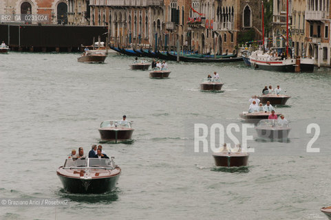 VENICE 1/09/02: MEETING OF RIVA MOTORBOATS - © 2002 Graziano Arici/Rosebud2 / MOTOSCAFO
