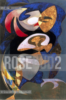 VENEZIA - MUSEO DARTE MODERNA DI CA PESARO .. MAX ERNST ..The Weatherman, 1951..Olio su faesite, cm 92 x 62 (Inv. 2063)..ARCHIVIO Graziano Arici/Rosebud2  La cessione dei diritti si intende per quanto di nostra competenza; non comprende invece le eventuali spese relative a diritti che potranno essere richiesti dagli Enti cui appartengono le opere riprese. Tali costi, ove neccessari, e l’espletamento di qualsivoglia pratica di richiesta permessi sono esclusivamente  a  carico del committente e a sua cura.