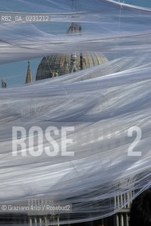 VENEZIA 2003 - CARNEVALE ALLESTIMENTO DELLA PIAZZA SAN MARCO  DI DONATO SARTORI ©Graziano Arici/Rosebud2 / TELA