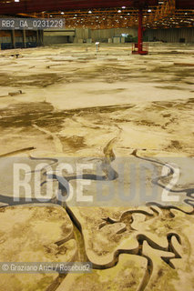 CENTRO SPERIMENTALE PER MODELLI IDRAULICI DI VOLTABAROZZO MODELLO DELLA LAGUNA - @ Graziano Arici/Rosebud2 /   ALTA MAREA CONSORZIO VENEZIA NUOVA