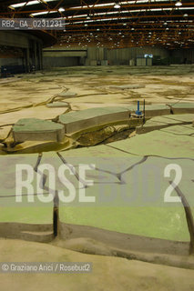 CENTRO SPERIMENTALE PER MODELLI IDRAULICI DI VOLTABAROZZO MODELLO DELLA LAGUNA - @ Graziano Arici/Rosebud2 /   ALTA MAREA CONSORZIO VENEZIA NUOVA