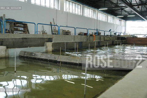 CENTRO SPERIMENTALE PER MODELLI IDRAULICI DI VOLTABAROZZO MODELLO DELLA LAGUNA - @ Graziano Arici/Rosebud2 /   ALTA MAREA CONSORZIO VENEZIA NUOVA