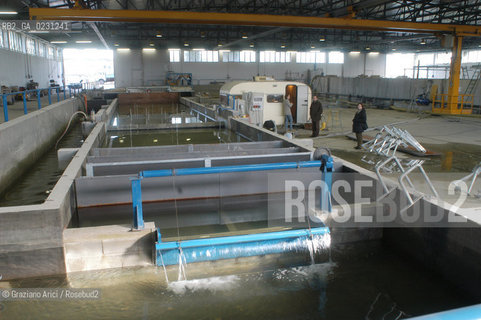 CENTRO SPERIMENTALE PER MODELLI IDRAULICI DI VOLTABAROZZO MODELLO DELLA LAGUNA - @ Graziano Arici/Rosebud2 /   ALTA MAREA CONSORZIO VENEZIA NUOVA