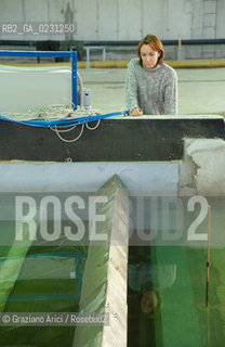 CENTRO SPERIMENTALE PER MODELLI IDRAULICI DI VOLTABAROZZO  - PROVE DI MOTO ONDOSO SULLE BARRIERE MOBILI - @ Graziano Arici/Rosebud2 /   ALTA MAREA CONSORZIO VENEZIA NUOVA