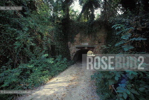 Caption: Nome:..ISOLA DI SANTANDREA: IL FORTE....Localizzazione:..VENEZIA / ISOLA DI SANTANDREA  / LAGUNA NORD..VENICE / THE ISLE OF SANTANDREA / THE NORTH LAGOON..Soggetto:..ISOLA DI SANTANDREA / IL FORTE..THE ISLE OF SANTANDREA / THE FORT..Cronologia:..SEC. XVI SECONDO QUARTO / 1543..XVIth CENTURY / 1543..Autore:..MICHELE SANMICHIELI (1484-1559)....Stile:......Editori Stampatori:......Committenza:..SIGNORIA DI VENEZIA CON DECRETO DEL 23 DICEMBRE 1534..SIGNORIA OF VENICE WITH DECREE OF 23 DECEMBER 1534..Materia e Tecnica:..STRUTTURA IN MATTONI RIVESTITA IN PIETRA DISTRIA..BRICK STRUCTURE COVERED  WITH ISTRIAN STONE..Collocazione:......Note:..LISOLA OSPITA LE CASERME DEL REGGIMENTO LAGUNARI SERENISSIMA / QUI VI FU PREPARATO IL VOLO SU VIENNA DI GABRIELE DANNUNZIO IL 9 AGOSTO DEL 1918..THE ISLAND IS THE SEAT OF THE LAGUNARI SERENISSIMA REGIMENT / HERE, GABRIELE DANNUNZIO ORGANISED THE FLIGHT TO VIENNA ON 9 AUGUST 1918 ..Riproduzione Fotografica:..Graziano Arici/Rosebud2 ...Copyright:..Graziano Arici / rosebud2/....Data:..1993....Costo:..A....Key:..ISOLE ABBANDONATE..UNINHABITED ISLANDS