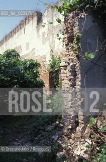 Nome:..ISOLA DI SAN GIORGIO IN ALGA....Localizzazione:..VENEZIA / ISOLA DI SAN GIORGIO IN ALGA / LAGUNA SUD..VENICE / THE ISLE OF SAN GIORGIO IN ALGA  / THE SOUTH LAGOON..Soggetto:..ISOLA DI SAN GIORGIO IN ALGA / RESTI DI UN EDIFICIO ..THE ISLE OF SAN GIORGIO IN ALGA / REMAINS OF A BUILDING ..Cronologia:......Autore:......Stile:......Editori Stampatori:......Committenza:......Materia e Tecnica:......Collocazione:......Note:..NEL XI SEC. FU COSTRUITO UN CONVENTO / NEL 1729 VENNE UTILIZZATA COME CARCERE POLITICO E NEL 1806 VENNE TRASFORMATA IN POLVERIERA ..IN XIth CENTURY A CONVENT WAS BUILT /  THE ISLAND WAS USED FOR THE CONFINEMENT OF POLITICAL PRISONERS FROM 1729 AND IN 1806 WAS CONVERTED INTO A POWDER MAGAZINE..Riproduzione Fotografica:..Graziano Arici/Rosebud2 ...Copyright:..Graziano Arici / rosebud2/....Data:..1993....Costo:..A....Key:..ISOLE ABBANDONATE..UNINHABITED ISLANDS
