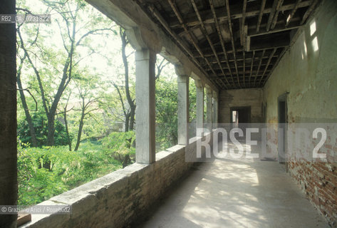 Caption: Nome:..ISOLA DEL LAZZARETTO VECCHIO: CHIOSTRO....Localizzazione:..VENEZIA / ISOLA DEL LAZZARETTO VECCHIO / LAGUNA SUD..VENICE / THE ISLE OF LAZZARETTO VECCHIO / THE SOUTH LAGOON..Soggetto:..ISOLA DEL LAZZARETTO VECCHIO / CHIOSTRO..THE ISLE OF LAZZARETTO VECCHIO / CLOISTER..Cronologia:......Autore:.. ....Stile:......Editori Stampatori:......Committenza:......Materia e Tecnica:......Collocazione:......Note:..NEL 1423 SCOPPIO LA PESTE IN CITTA E LISOLA VENNE TRASFORMATA IN LAZZARETTO ..WITH THE 1423 PLAGUE THE ISLAND BECAME LAZZARETTO  (QUARANTINE STATION)..Riproduzione Fotografica:..Graziano Arici/Rosebud2 ...Copyright:..Graziano Arici / rosebud2/....Data:..1993....Costo:..A....Key:..ISOLE ABBANDONATE..UNINHABITED ISLANDS