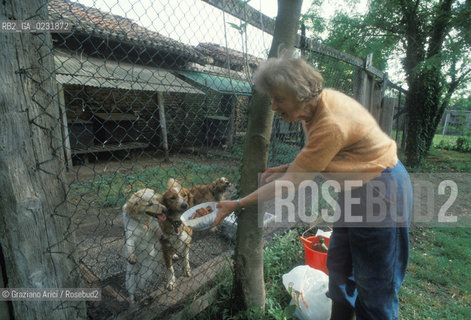 Caption: Nome:..ISOLA DEL LAZZARETTO VECCHIO: RIFUGIO PER CANI....Localizzazione:..VENEZIA / ISOLA DEL LAZZARETTO VECCHIO / LAGUNA SUD..VENICE / THE ISLE OF LAZZARETTO VECCHIO / THE SOUTH LAGOON..Soggetto:..ISOLA DEL LAZZARETTO VECCHIO / RIFUGIO PER CANI..THE ISLE OF LAZZARETTO VECCHIO / REFUGE FOR DOGS ..Cronologia:......Autore:.. ....Stile:......Editori Stampatori:......Committenza:......Materia e Tecnica:......Collocazione:......Note:..NEL 1423 SCOPPIO LA PESTE IN CITTA E LISOLA VENNE TRASFORMATA IN LAZZARETTO / DAL 1968 E DIVENTATA RIFUGIO PER CANI ABBANDONATI ..WITH THE 1423 PLAGUE THE ISLAND BECAME LAZZARETTO  (QUARANTINE STATION) / FROM 1968  IT BECAME A REFUGE FOR ABANDONED DOGS..Riproduzione Fotografica:..Graziano Arici/Rosebud2 ...Copyright:..Graziano Arici / rosebud2/....Data:..1993....Costo:..A....Key:..ISOLE ABBANDONATE..UNINHABITED ISLANDS
