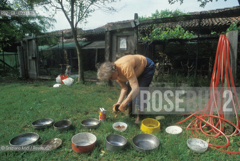 Caption: Nome:..ISOLA DEL LAZZARETTO VECCHIO: RIFUGIO PER CANI....Localizzazione:..VENEZIA / ISOLA DEL LAZZARETTO VECCHIO / LAGUNA SUD..VENICE / THE ISLE OF LAZZARETTO VECCHIO / THE SOUTH LAGOON..Soggetto:..ISOLA DEL LAZZARETTO VECCHIO / RIFUGIO PER CANI..THE ISLE OF LAZZARETTO VECCHIO / REFUGE FOR DOGS ..Cronologia:......Autore:.. ....Stile:......Editori Stampatori:......Committenza:......Materia e Tecnica:......Collocazione:......Note:..NEL 1423 SCOPPIO LA PESTE IN CITTA E LISOLA VENNE TRASFORMATA IN LAZZARETTO / DAL 1968 E DIVENTATA RIFUGIO PER CANI ABBANDONATI ..WITH THE 1423 PLAGUE THE ISLAND BECAME LAZZARETTO  (QUARANTINE STATION) / FROM 1968  IT BECAME A REFUGE FOR ABANDONED DOGS..Riproduzione Fotografica:..Graziano Arici/Rosebud2 ...Copyright:..Graziano Arici / rosebud2/....Data:..1993....Costo:..A....Key:..ISOLE ABBANDONATE..UNINHABITED ISLANDS
