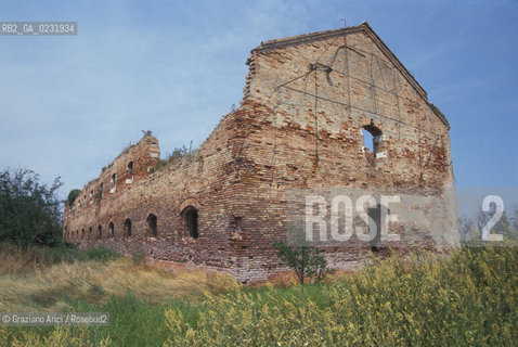 Caption: Nome:..ISOLA DI MADONNA DEL MONTE: RESTI DI UN EDIFICIO....Localizzazione:..VENEZIA / ISOLA DI MADONNA DEL MONTE / LAGUNA NORD..VENICE / THE ISLE OF MADONNA DEL MONTE  / THE NORTH LAGOON..Soggetto:..ISOLA DI MADONNA DEL MONTE / RESTI DI UN EDIFICIO ..THE ISLE OF MADONNA DEL MONTE  / REMAINS OF A BUILDING    ..Cronologia:......Autore:.. ....Stile:......Editori Stampatori:......Committenza:......Materia e Tecnica:......Collocazione:......Note:..NEL1303 FU COSTRUITO UN CONVENTO / LISOLA VENNE TRASFORMATA IN POLVERIERA ALLINIZIO DEL XX° SECOLO..IN 1303 A CONVENT WAS BUILT  / THE ISLAND WAS CONVERTED INTO A POWDER MAGAZINE AT THE BEGINNING OF THE XXth CENTURY..Riproduzione Fotografica:..Graziano Arici/Rosebud2 ...Copyright:..Graziano Arici / rosebud2/....Data:..1993....Costo:..A....Key:..ISOLE ABBANDONATE..UNINHABITED ISLANDS
