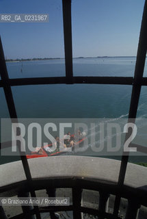 Caption: Nome:..ISOLA DI POVEGLIA: LA LAGUNA VISTA DALLA CASA DI RIPOSO....Localizzazione:..VENEZIA / ISOLA DI POVEGLIA / LAGUNA SUD..VENICE / THE ISLE OF POVEGLIA  / THE SOUTH LAGOON..Soggetto:..ISOLA DI POVEGLIA / LA LAGUNA VISTA DALLA CASA DI RIPOSO..THE ISLE OF POVEGLIA / THE LAGOON FROM THE REST HOME..Cronologia:......Autore:......Stile:......Editori Stampatori:.... ..Committenza:......Materia e Tecnica:......Collocazione:......Note:..DAL IX AL XIV SECOLO FU ABITATA DAGLI SCHIAVI E SERVITORI DEL DOGE / NEL XVIII SECOLO VENNE COSTRUITO UN LAZZARETTO, POI TRASFORMATO IN CONVALESCENZIARIO..FROM IXth TO XIVth CENTURY WAS  INHABITED BY THE SLAVES AND SERVANTS OF THE DOGE / IN XVIIth CENTURY  A LAZZARETTO WAS BUILT AND THIS WAS LATER CONVERTED INTO A CONVALESCENT HOME..Riproduzione Fotografica:..Graziano Arici/Rosebud2 ...Copyright:..Graziano Arici / rosebud2/....Data:..1993....Costo:..A....Key:..ISOLE ABBANDONATE..UNINHABITED ISLANDS