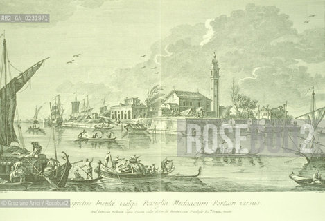 Caption: Nome:..ISOLA DI POVEGLIA: VEDUTA PROSPETTICA....Localizzazione:..VENEZIA / ISOLA DI POVEGLIA / LAGUNA SUD..VENICE / THE ISLE OF POVEGLIA  / THE SOUTH LAGOON..Soggetto:..VEDUTA PROSPETTICA DELLISOLA DI POVEGLIA / STAMPA..PERSPECTIVE VIEW OF THE ISLE OF POVEGLIA / PRINT  ..Cronologia:......Autore:..TIRONI FRANCESCO ....Stile:......Editori Stampatori:..Editore LUDOVICO FURLANETTO Incisore ANTONIO SANDI ..Publisher LUDOVICO FURLANETTO Etcher ANTONIO SANDI ..Committenza:......Materia e Tecnica:......Collocazione:......Note:..DAL IX AL XIV SECOLO FU ABITATA DAGLI SCHIAVI E SERVITORI DEL DOGE / NEL XVIII SECOLO VENNE COSTRUITO UN LAZZARETTO, POI TRASFORMATO IN CONVALESCENZIARIO..FROM IXth TO XIVth CENTURY WAS  INHABITED BY THE SLAVES AND SERVANTS OF THE DOGE / IN XVIIth CENTURY  A LAZZARETTO WAS BUILT AND THIS WAS LATER CONVERTED INTO A CONVALESCENT HOME..Riproduzione Fotografica:..Graziano Arici/Rosebud2 ...Copyright:..Graziano Arici / rosebud2/....Data:..1993....Costo:..A....Key:..ISOLE ABBANDONATE / PRINTS..UNINHABITED ISLANDS / PRINTS3