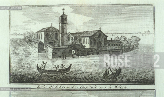 Caption: Nome:..VEDUTA PROSPETTICA DELLISOLA DI SAN SERVOLO....Localizzazione:..VENEZIA / ISOLA DI SAN SERVOLO  / LAGUNA SUD..VENICE / THE ISLE OF SAN SERVOLO / THE SOUTH  LAGOON..Soggetto:..VEDUTA PROSPETTICA DELLISOLA DI SAN SERVOLO / STAMPA..PERSPECTIVE VIEW OF THE ISLE OF  SAN SERVOLO / PRINT..Cronologia:......Autore:......Stile:......Editori Stampatori:.... ..Committenza:......Materia e Tecnica:......Collocazione:......Note:..DAL 1734 DIVENNE RICOVERO PER MALATTIE MENTALI FINO AL 1979 / DAL1982 OSPITA LA SCUOLA EUROPEA DI ONCOLOGIA E IL CENTRO EUROPEO PER RESTAURATORI / DAL 1996 E SEDE DELLA VENICE INTERNATIONAL UNIVERSITY / RIUSO..FROM 1734 TO 1979 IT WAS USED AS A MENTAL HOSPITAL / IN 1982  IT BECAME THE SEAT OF EUROPEAN SCHOOL OF ONCOLOGY  AND  OF THE EUROPEAN  CENTRE FOR RESTORERS / IN 1996 IT BECAME THE SEAT OF THE VENICE INTERNATIONAL UNIVERSITY /  RE-USE ..Riproduzione Fotografica:..Graziano Arici/Rosebud2 ...Copyright:..Graziano Arici / rosebud2/....Data:..1993....Costo:..A....Key:..ISOLE ABBANDONATE / STAMPE..UNINHABITED ISLANDS / PRINTS