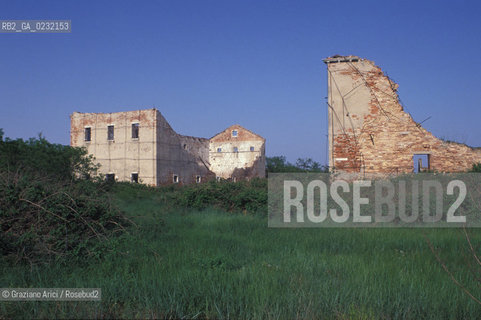 Caption: Nome:..ISOLA DI SANTO SPIRITO: RESTI DELLA CHIESA....Localizzazione:..VENEZIA / ISOLA DI SANTO SPIRITO / LAGUNA SUD..VENICE / THE ISLE OF SANTO SPIRITO / THE SOUTH LAGOON..Soggetto:..ISOLA DI SANTO SPIRITO / RESTI DELLA CHIESA..THE ISLE OF SANTO SPIRITO / REMAINS OF THE CHURCH..Cronologia:......Autore:......Stile:..SANSOVINIANO..SANSOVINO STYLE..Editori Stampatori:......Committenza:......Materia e Tecnica:......Collocazione:......Note:..NEL XII SEC. FURONO COSTRUITI UNA CHIESA, UN CONVENTO E LOSPEDALE / DALLINIZIO DEL 1800 FINO ALLA SECONDA GUERRA MONDIALE LISOLA VENNE UTILIZZATA COME DEPOSITO DI MUNIZIONI..IN XIIth CENTURY A CHURCH , A CONVENT AND THE HOSPITAL WERE BUILT /  FROM THE EARLY  1800 UNTIL THE SECOND WORLD WAR THE ISLAND WAS  USED FOR THE STORAGE OF MUNITIONS..Riproduzione Fotografica:..Graziano Arici/Rosebud2 ...Copyright:..Graziano Arici / rosebud2/....Data:..1993....Costo:..A....Key:..ISOLE ABBANDONATE..UNINHABITED ISLANDS