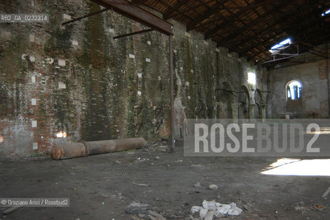 ARSENALE DI VENEZIA CAPANNONI DI S.CRISTOFORO STATO DI FATTO © 2003 Graziano Arici/Rosebud2 CONSORZIO VENEZIA NUOVA ARCHEOLOGIA INDUSTRIALE