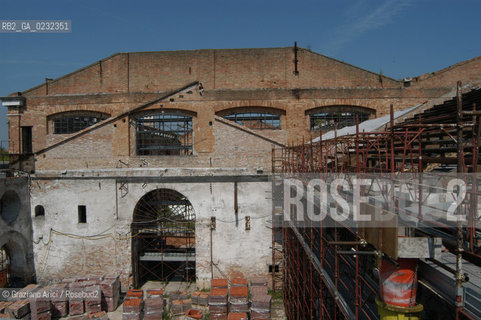 ARSENALE DI VENEZIA FONDERIE RESTAURO CONSERVATIVO © 2003 Graziano Arici/Rosebud2 CONSORZIO VENEZIA NUOVA ARCHEOLOGIA INDUSTRIALE FORNO LEGNO