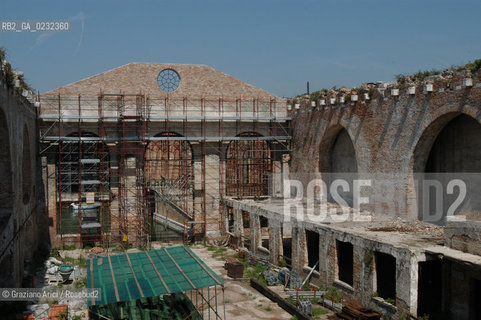 ARSENALE DI VENEZIA GALEAZZE RESTAURO CONSERVATIVO © 2003 Graziano Arici/Rosebud2 CONSORZIO VENEZIA NUOVA ARCHEOLOGIA INDUSTRIALE LEGNO