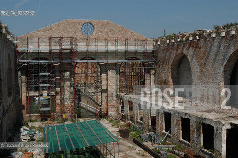 ARSENALE DI VENEZIA GALEAZZE RESTAURO CONSERVATIVO © 2003 Graziano Arici/Rosebud2 CONSORZIO VENEZIA NUOVA ARCHEOLOGIA INDUSTRIALE LEGNO