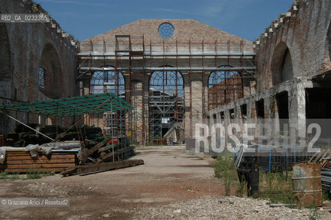 ARSENALE DI VENEZIA GALEAZZE RESTAURO CONSERVATIVO © 2003 Graziano Arici/Rosebud2 CONSORZIO VENEZIA NUOVA ARCHEOLOGIA INDUSTRIALE LEGNO