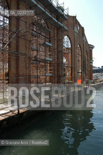 ARSENALE DI VENEZIA GALEAZZE RESTAURO CONSERVATIVO © 2003 Graziano Arici/Rosebud2 CONSORZIO VENEZIA NUOVA ARCHEOLOGIA INDUSTRIALE LEGNO