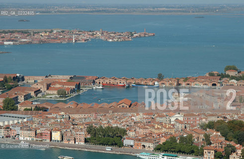 VENEZIA ARSENALE  -  © 2003 Graziano Arici/Rosebud2 / FOTO AEREA